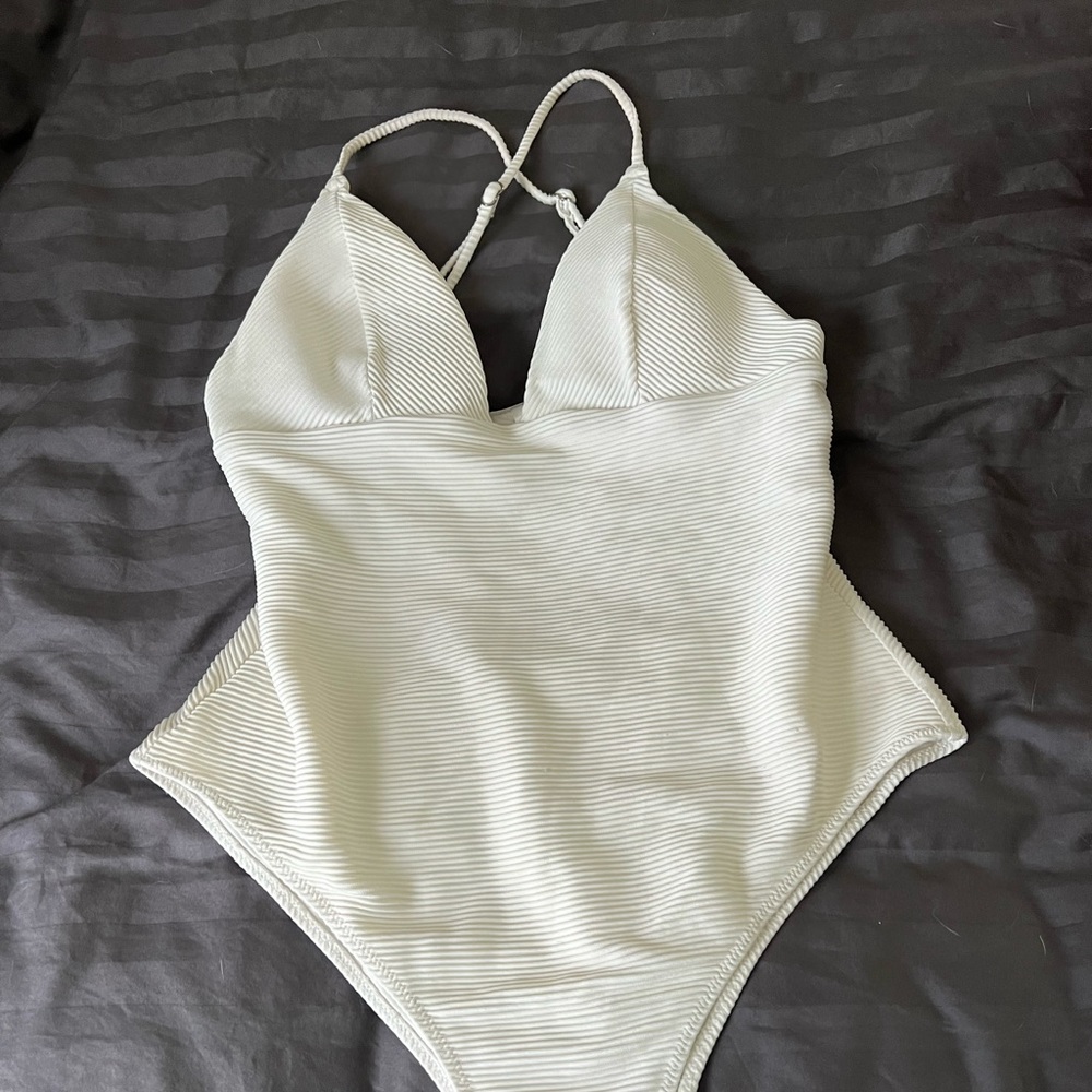 Women’s white swimsuit